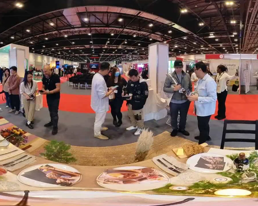 TeamChefs Consultancy team at an industry exhibition